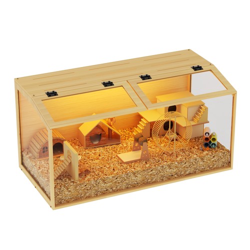 100cm large wooden hamster - xl,