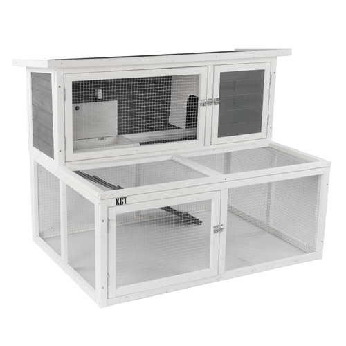 Kct 4ft rabbit hutch double - kct,