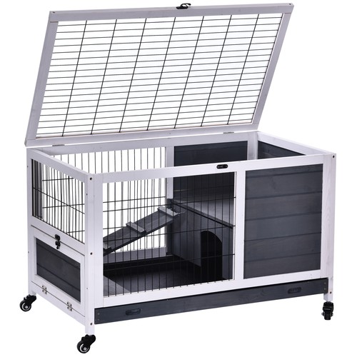 Pawhut rabbit cages guinea - rabbit,
