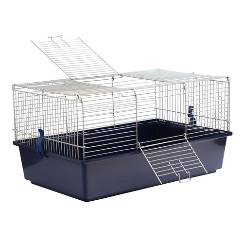 Indoor rabbit pet - rabbit, cage