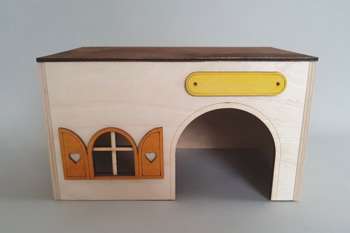 Wooden house guinea - wooden,