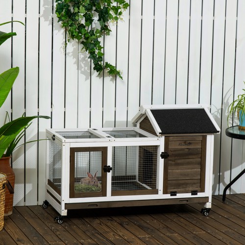 Rabbit hutch with wheels - hutch,