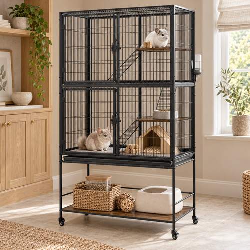 Rodent cage rat - rat, snug