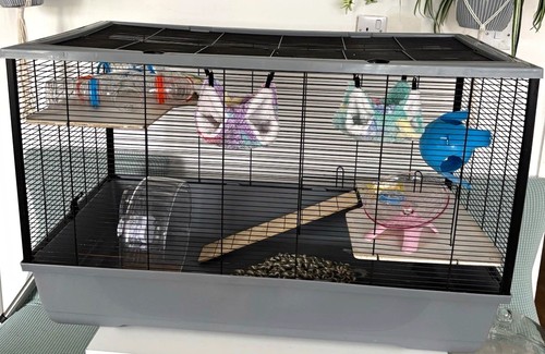 Tier hamster cage with - 2,